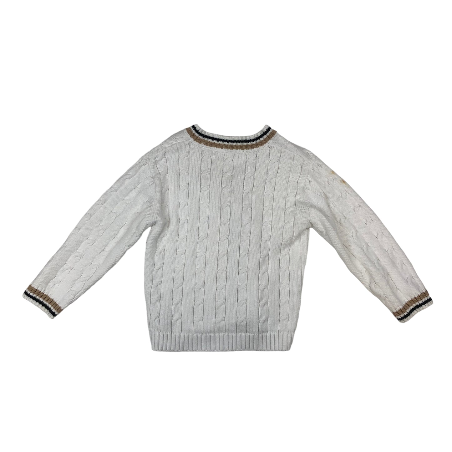 Vintage Burberry Cable Knit Cardigan (Age 3)