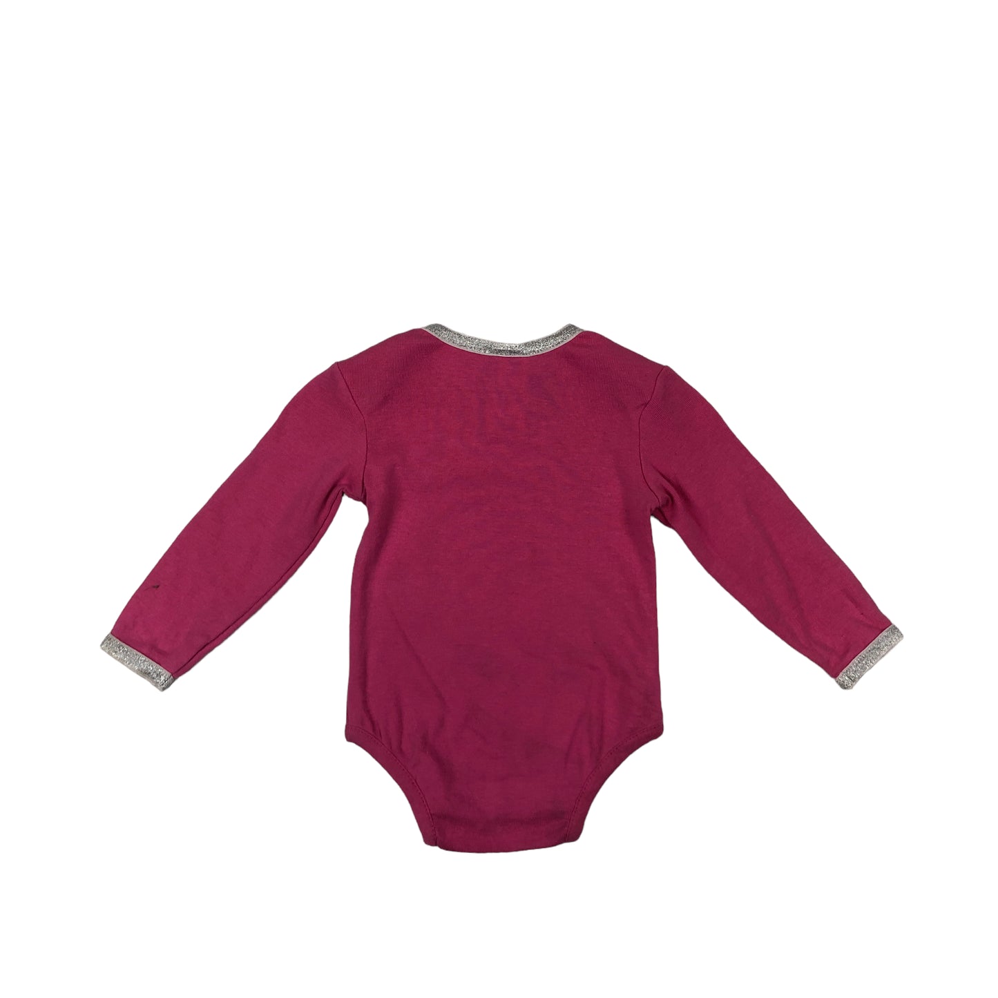 Vintage Harley Davidson Pink Baby Grow (0/3M)