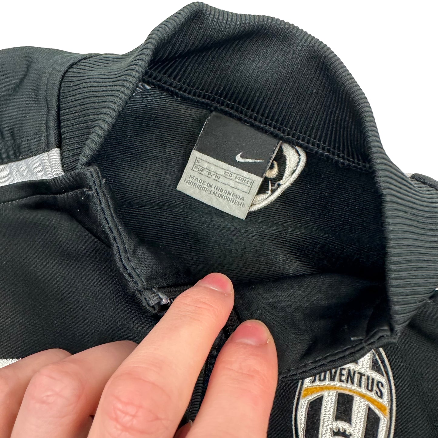 Vintage Nike Juventus Football Track Jacket (Age 8-10)