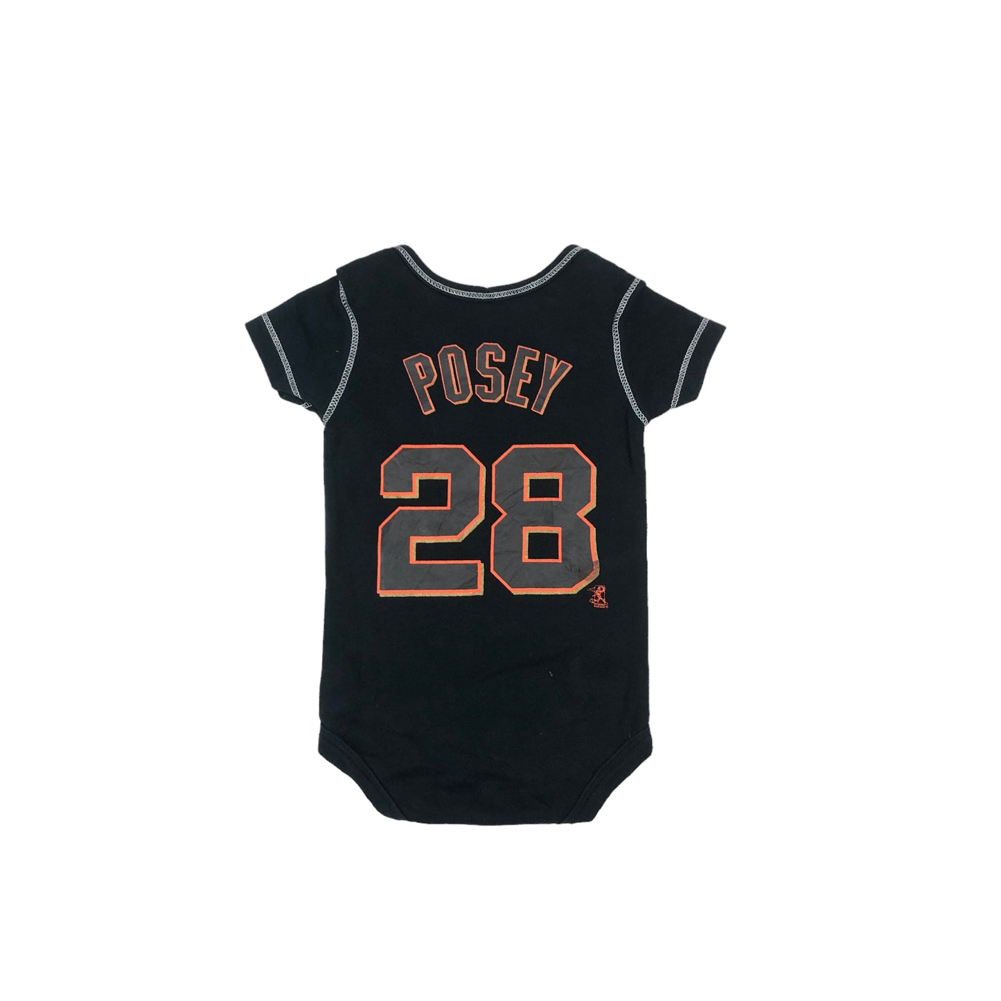 Vintage MLB Giants Baby Grow (0/3M)