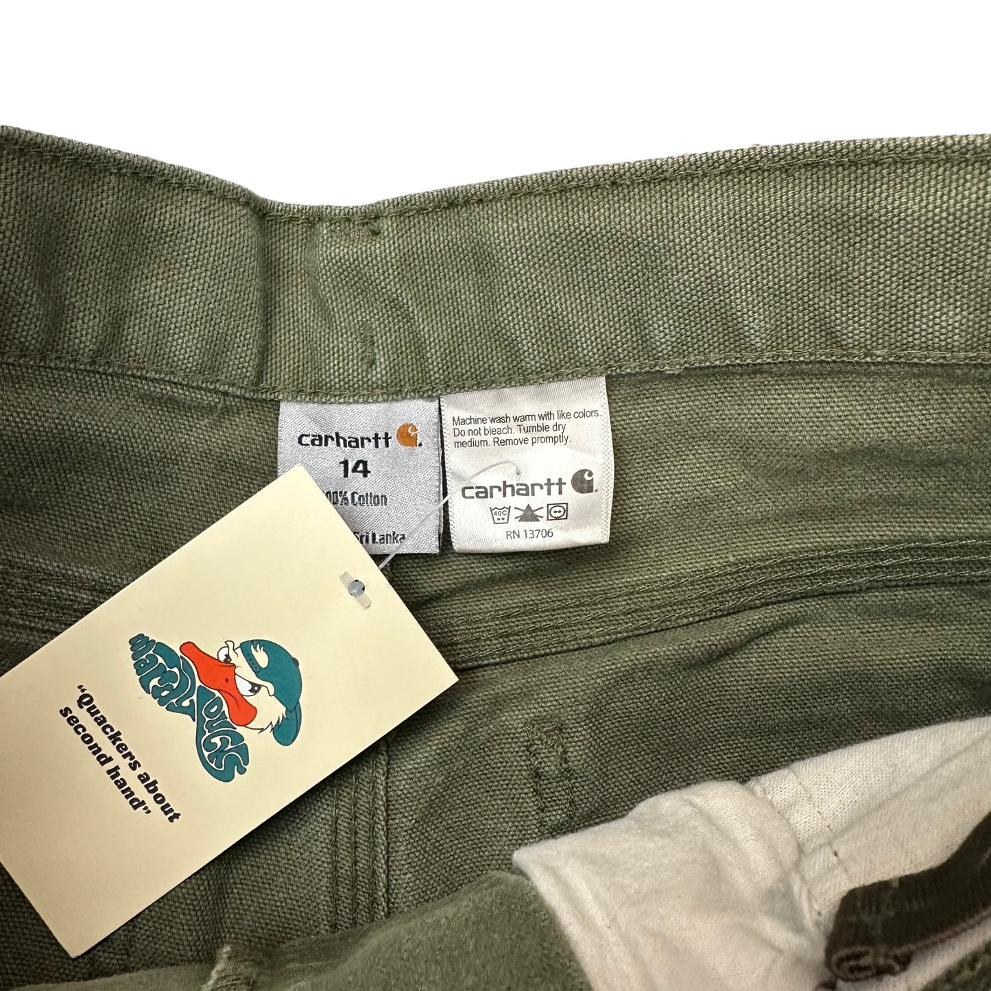Vintage Carhartt Carpenter Trousers (Age 14)