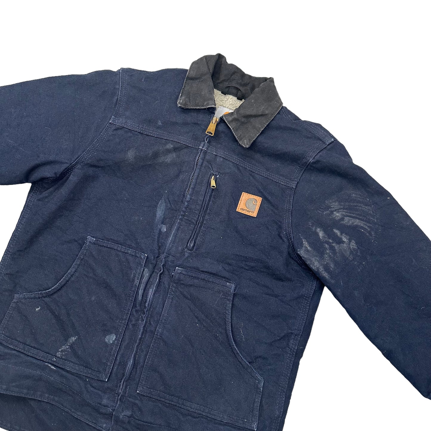 Vintage Navy Carhartt Jacket (Age 8)
