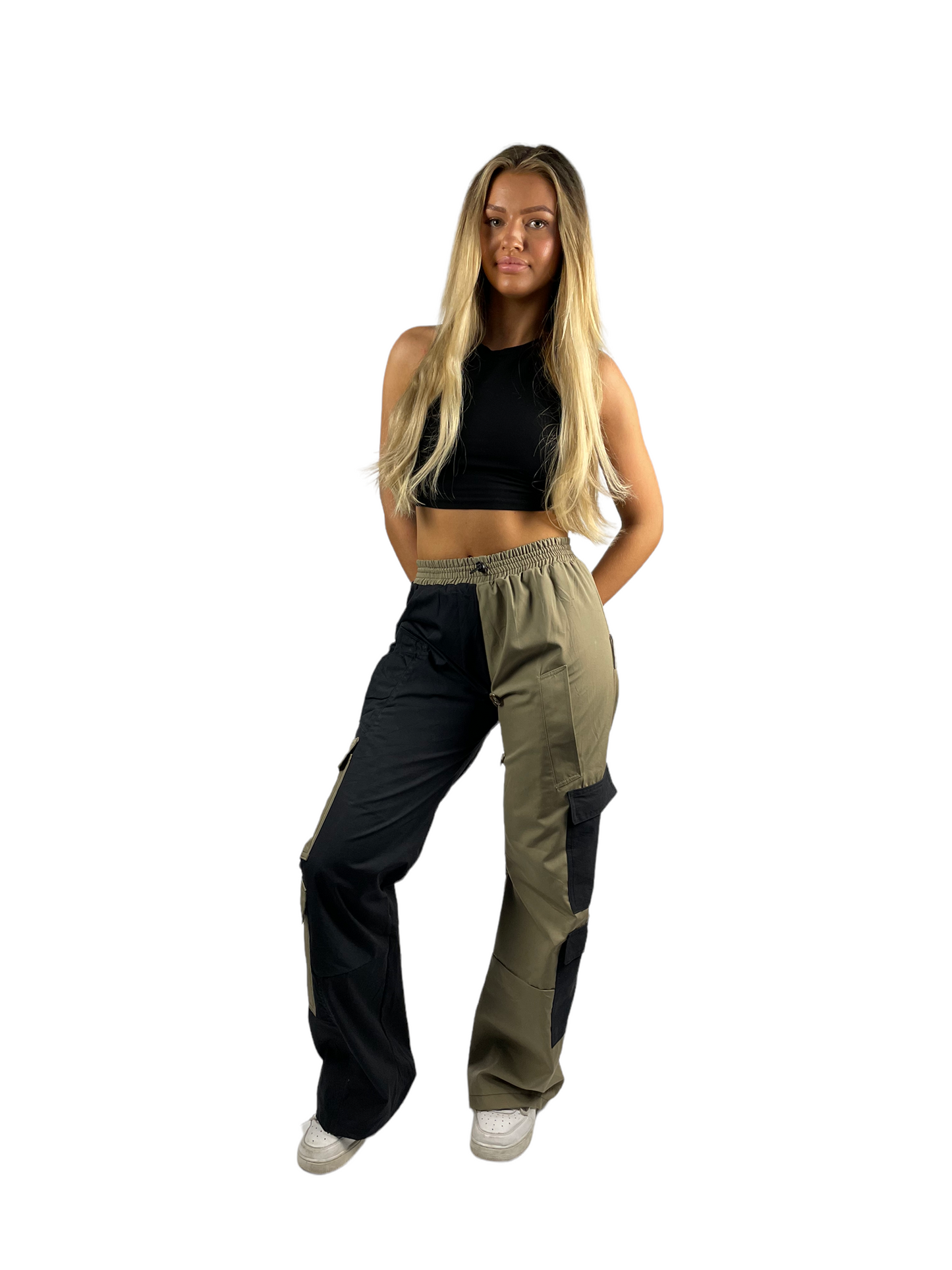 Vintage Reworked Cargo Trousers