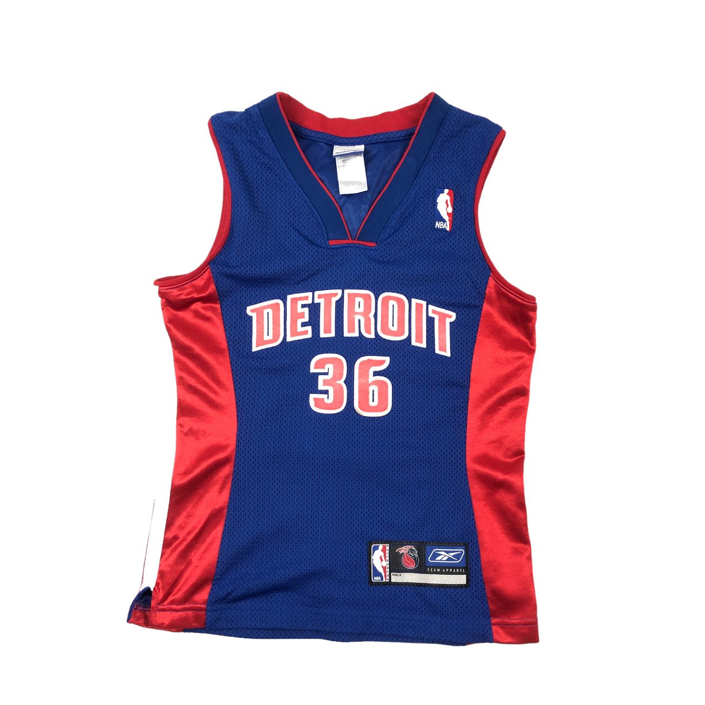 Vintage NBA Reebok Detroit Jersey (9-10yrs)