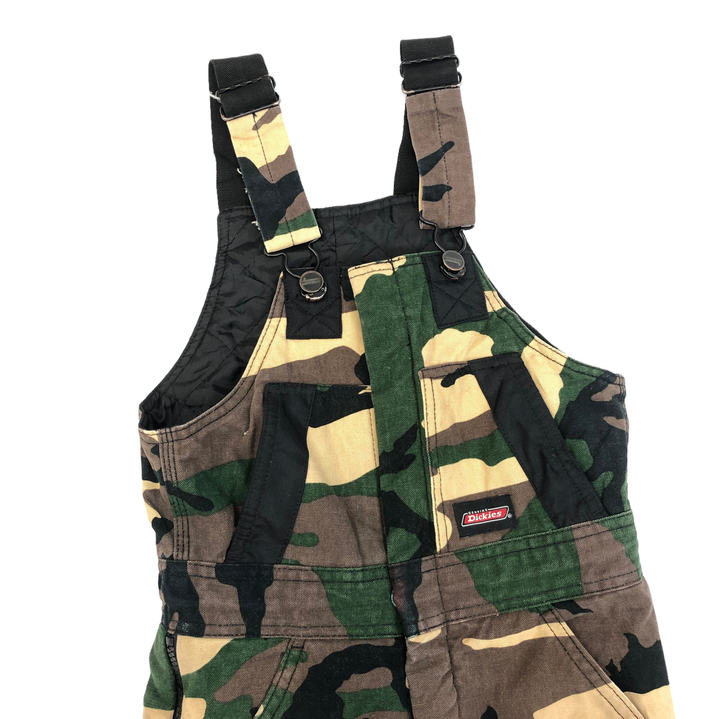 Vintage Dickies Camo Padded Dungarees (Age 4-5)