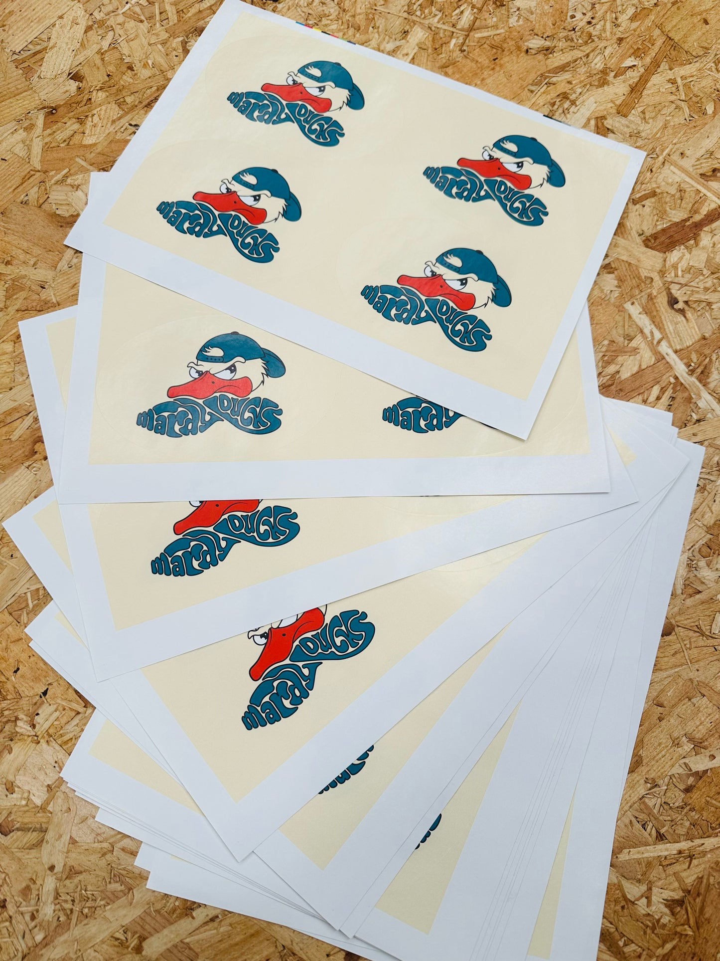 Mardy Ducks Logo Sticker