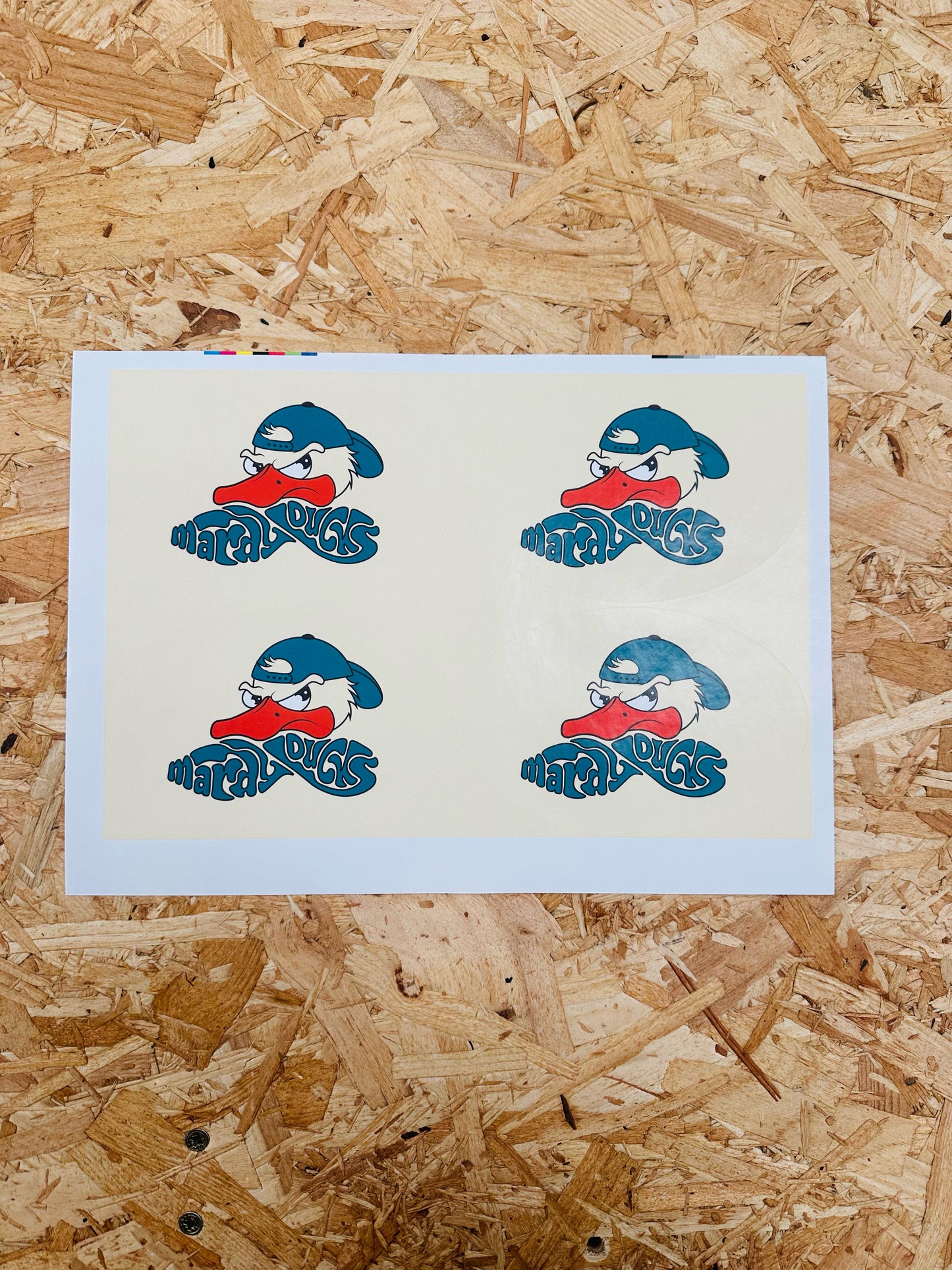 Mardy Ducks Logo Sticker