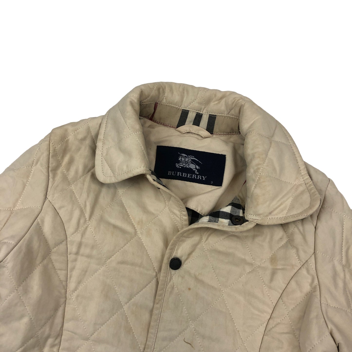 Vintage Burberry Quilted Jacket (Age 3)