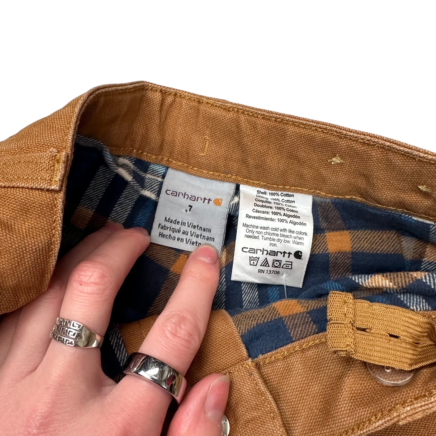 Vintage Carhartt Carpenter Trousers (Age 7)