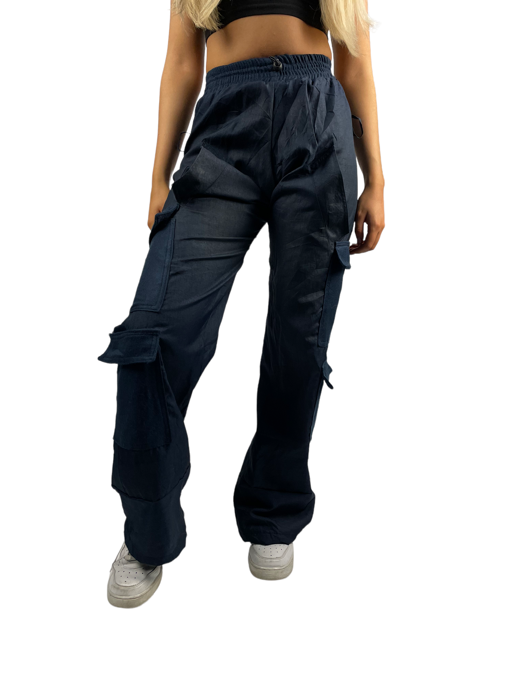 Cargo trousers with modal