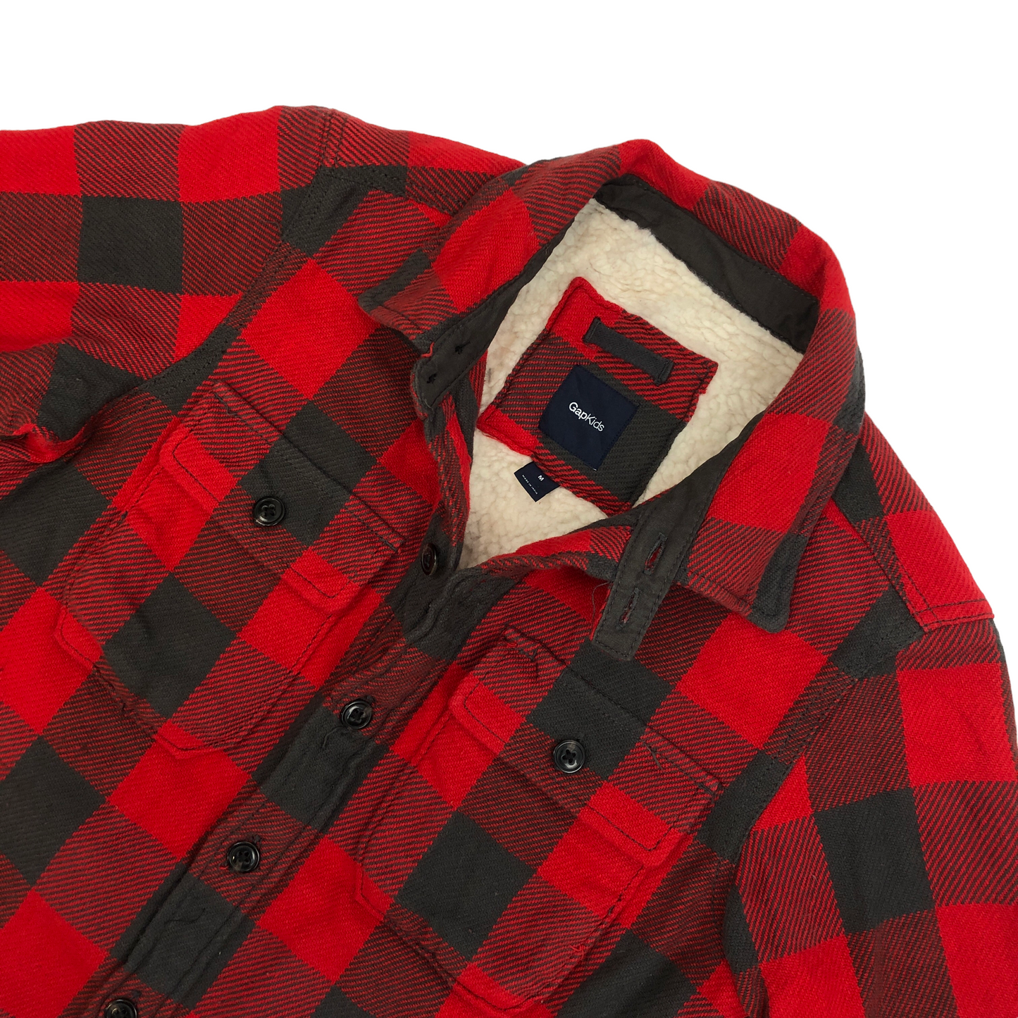 Vintage Gap Flannel Shirt Jacket (10-12yrs)