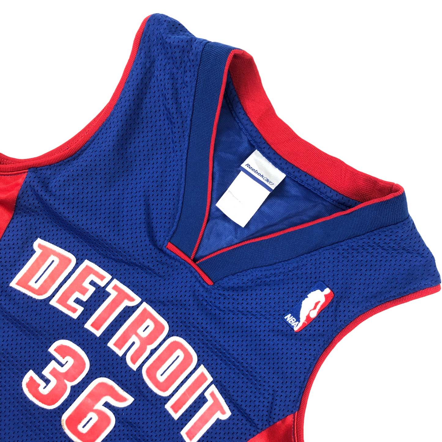 Vintage NBA Reebok Detroit Jersey (9-10yrs)