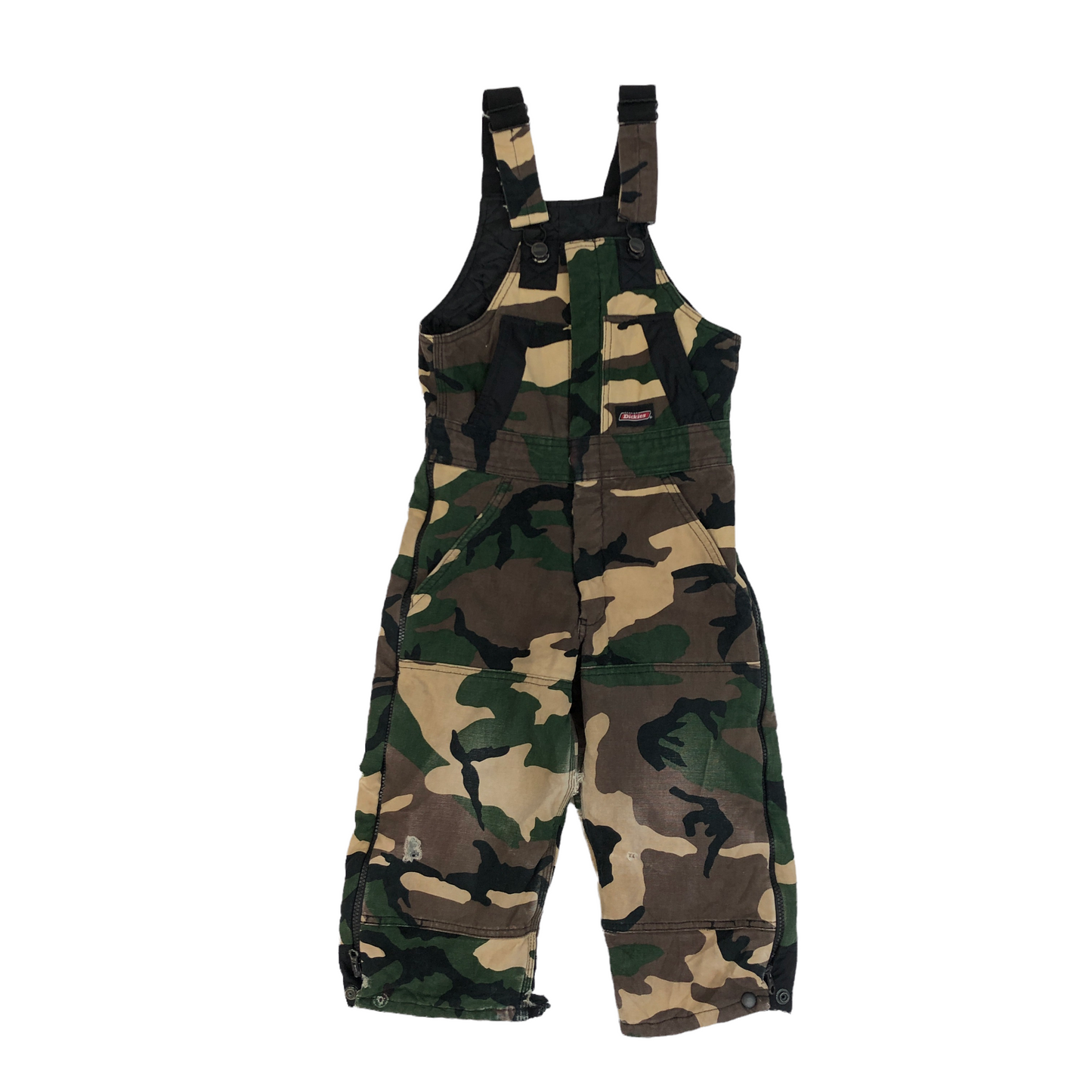 Vintage Dickies Camo Padded Dungarees (Age 4-5)