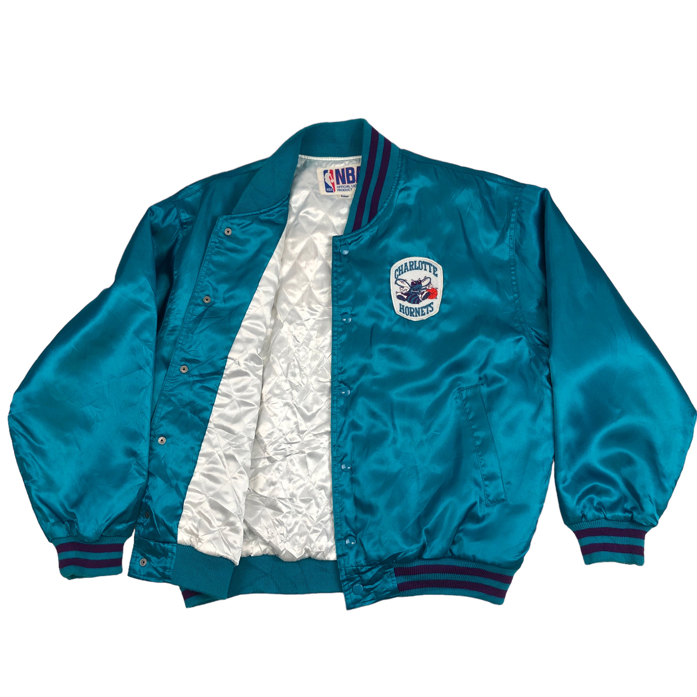 Charlotte hornets 90s sales jacket