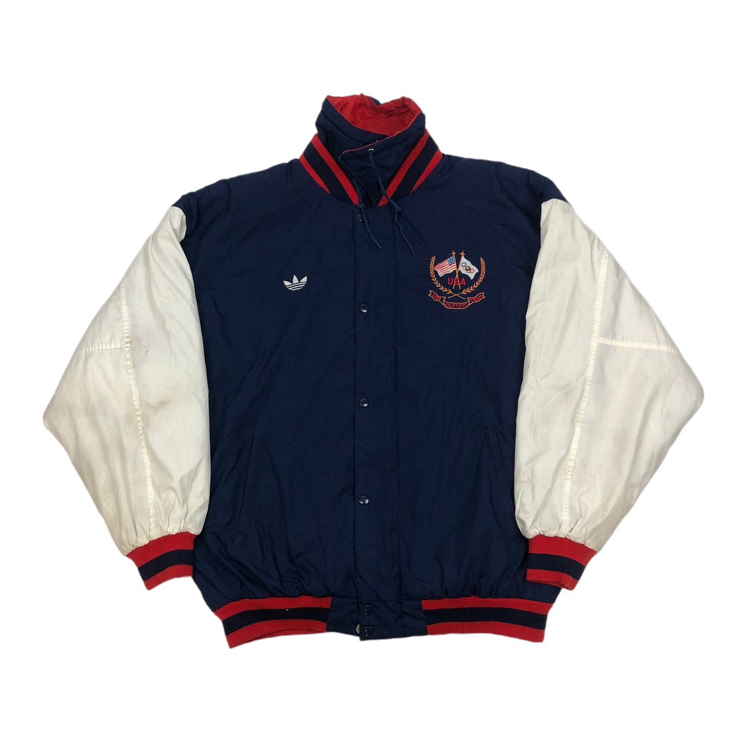 Vintage Adidas 1988 Olympic Team Varsity Jacket (X-Large)